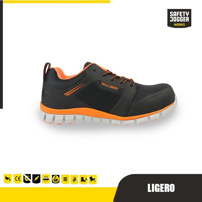 Sepatu Safety Jogger Ligero Orange