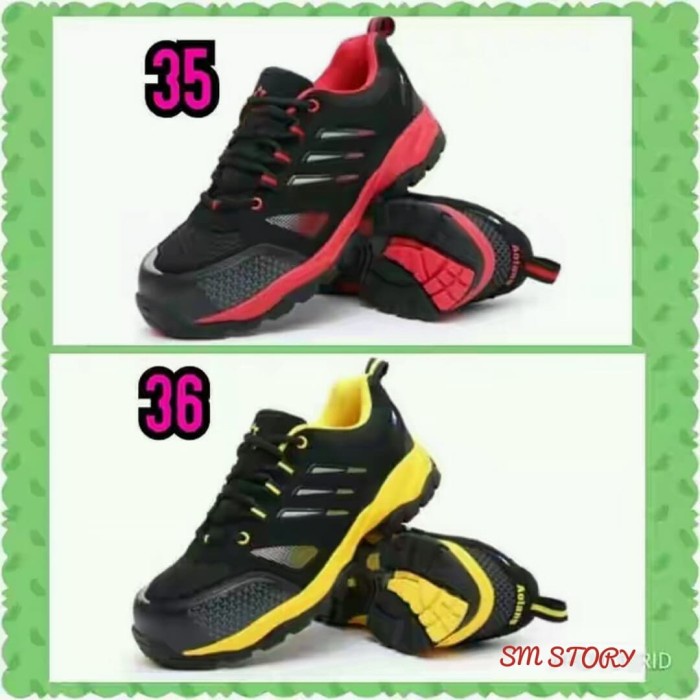 Sepatu Safety Fashion Pria Model Sport Aolang Safety Shoes