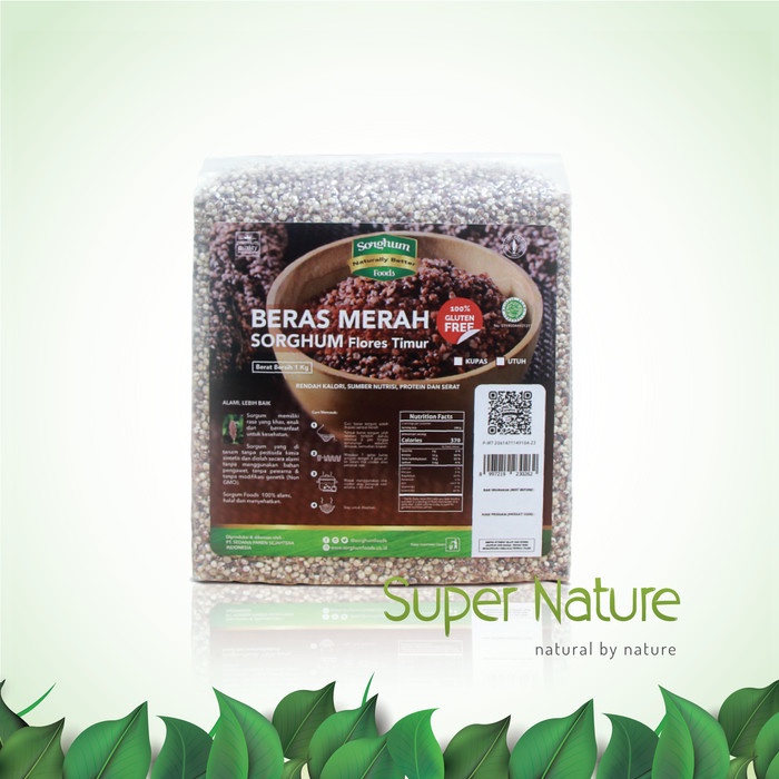 

Beras / Biji Sorgum Merah Kupas 1Kg - Quinoa Alternatif, Gluten Free