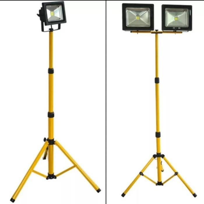 TRIPOD LAMPU SOROT/TRIPOD FLOOD LIGHT TIANG LAMPU /DUDUKAN LAMPU SOROT