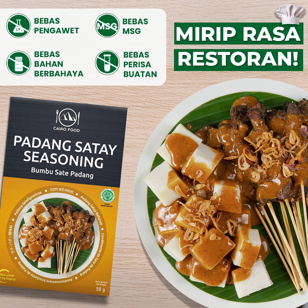

Bumbu Sate Padang Premium Untuk Profesional - Cairo Food