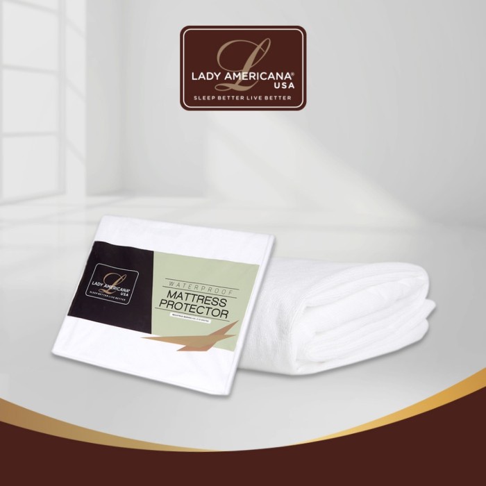Matras Protector Waterproof Lady Americana ( Pelindung Matras )