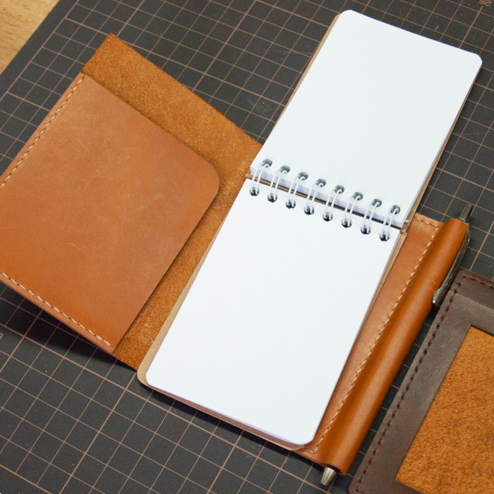 

Leather Cover Book Note A7 Sampul Buku Catatan Saku Kulit