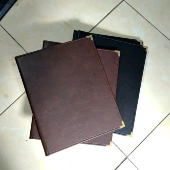 

Cover Buku Menu Polos Tanpa Logo Ukuran A4 Ready