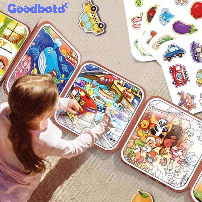 

Goodbata 2In1 Water Painting Book Quiet Book Busy Book Buku Edukasi Anak Buku Aktivitas Anak Kids