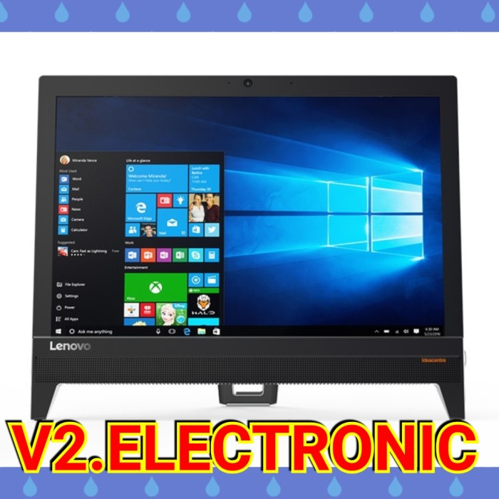 Lenovo Ideacentre Aio 310-20Asr Amd A6-9200 Ram 8Gb Hdd 1Tb Win10