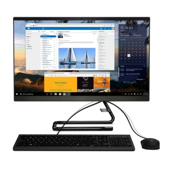 Pc Lenovo Ideacentre Aio 3 24Imb05 Intel Core I7-10700T Ram 16B Ssd 256Gb + Hdd 1Tb Windows 11