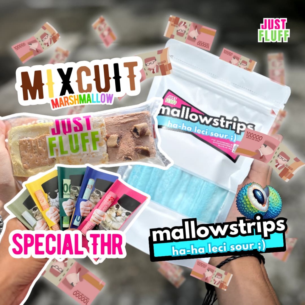 

MARSHMALLOW RAMADHAN SERIES JUSTFLUFF SPECIAL THR [HALAL]