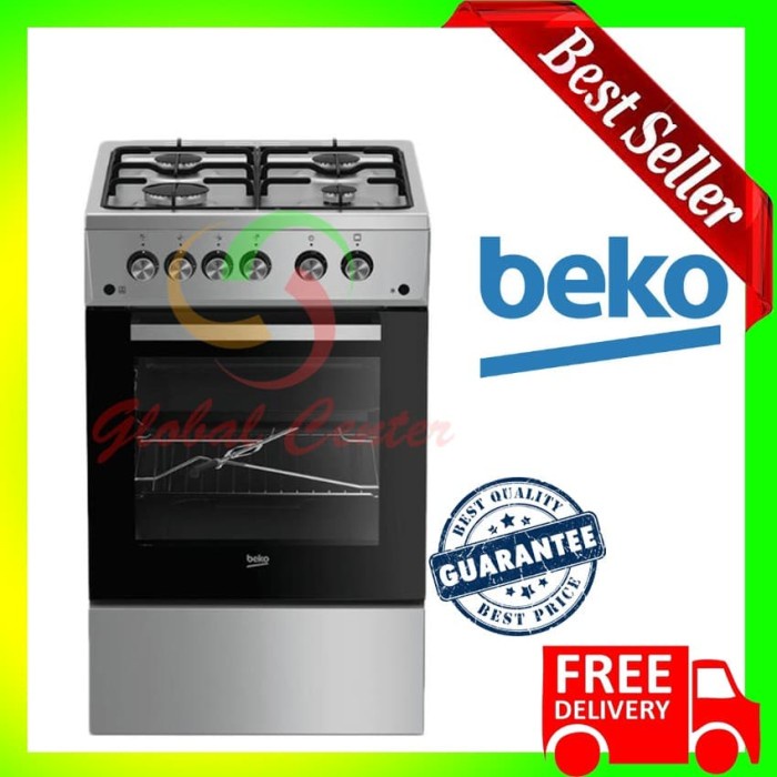 FREESTANDING COOKER 4 TUNGKU BY BEKO - FSGT52110GS