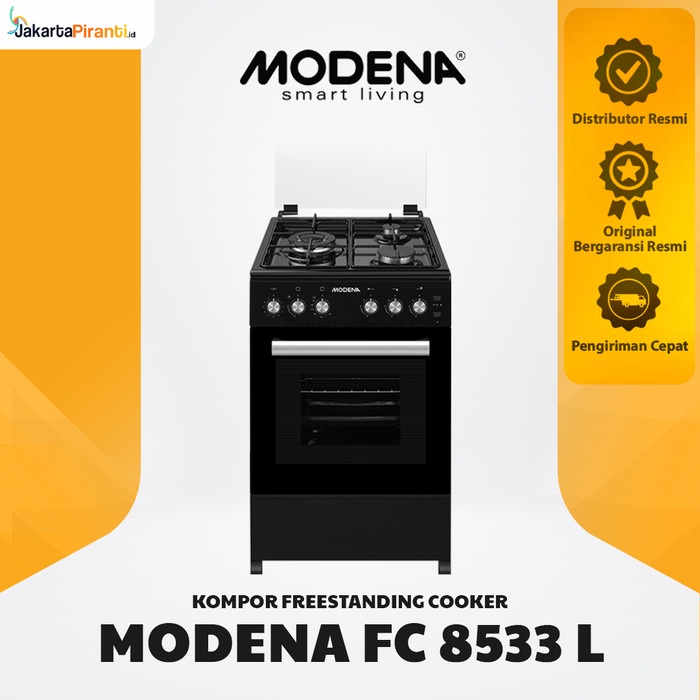 KOMPOR GAS OVEN FREESTANDING FREE STANDING COOKER MODENA FC 8533 L
