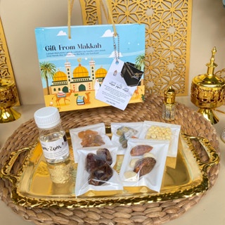 

SAFIYYA BIRU Oleh Oleh Umroh haji ekonomis Kemasan cantik Unik Alif islamic Gift centre Gift From Makkah