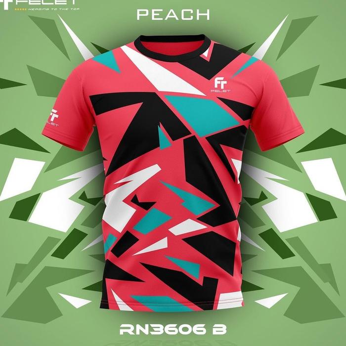 Kaos Jersey Badminton Felet Quick Dry Graphic Tee Original Jersey Olahraga Felet Sport Sport