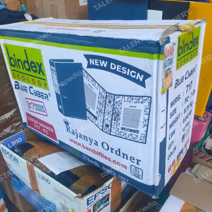 

Ordner Bindex Folio 7Cm Warna Biru Harga 1 Dus Isi 12 Pcs Harga Promo