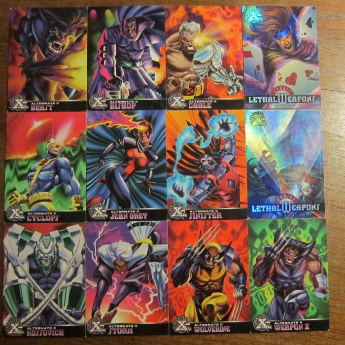 Kartu Marvel Fleer Ultra X-Men Limited Edition Card