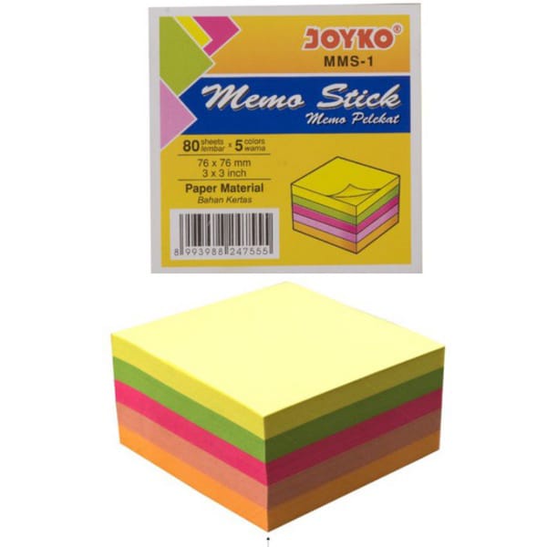 

Memo Stick MMS-1 Stick Note Warna