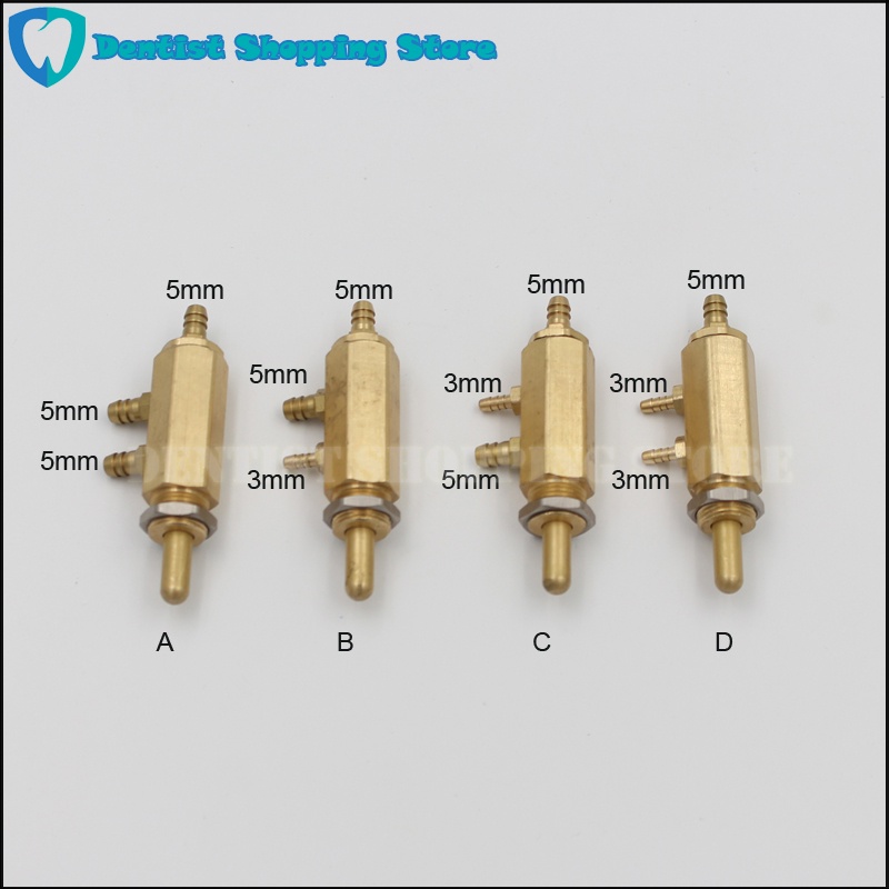 SUTO 5pcs Sental Foot Control Valve Air Valve For Dental Unit Foot Switch Valve Dental Chair Accesso