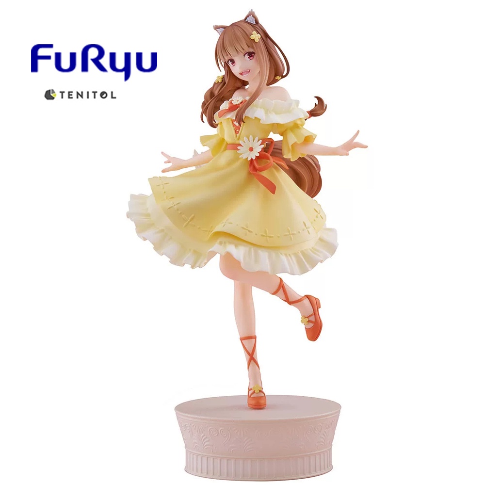KYOMA Original FuRyu TENITOL Spice and Wolf MERCHANT MEETS THE WISE WOLF Holo Dress 23Cm Action Figu