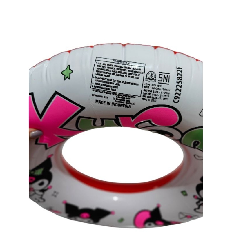 Hotss Pelampung Renang Anak Usia 4-10 Tahun Ban Renang Kuromi