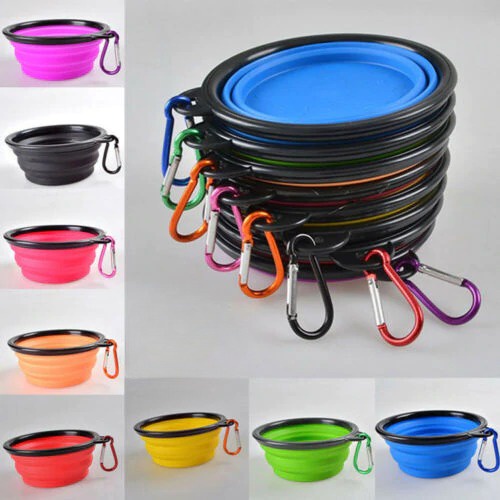 Promo Mangkuk Piring Lipat Outdoor Camping Hiking Silikon Mangkok Bowl Lipat Silicone Foldable