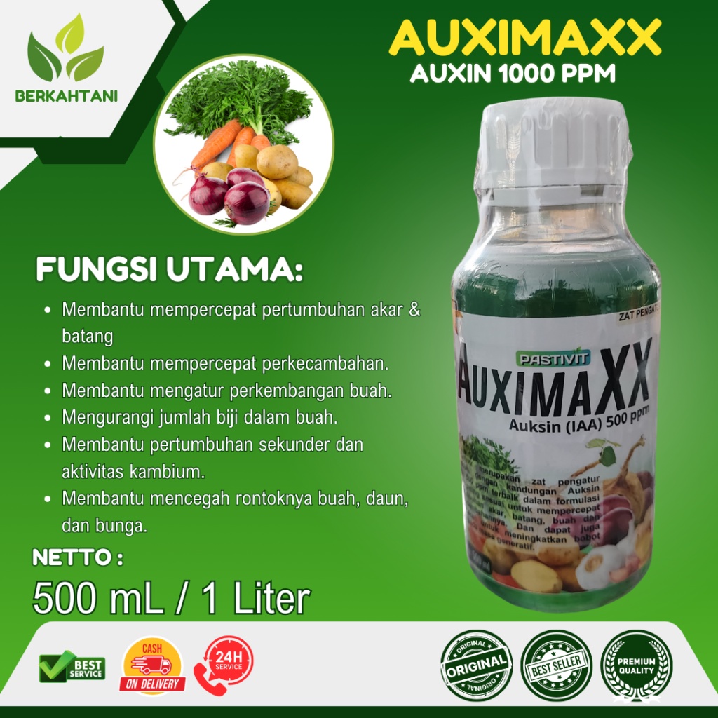 AuximaXX 1 Liter Hormon Auksin Murni 1000 ppm Perangsang Akar