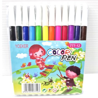 

Spidol 12 Warna Warni BUL Fancy