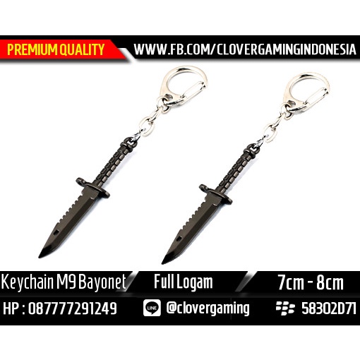 Keychain M9 Bayonet II Aksesoris CS:GO II Accsoriess Game