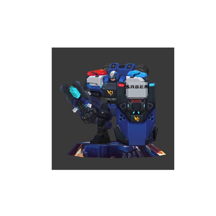 DIY Papercraft Mobil Legend Jhonson Automata