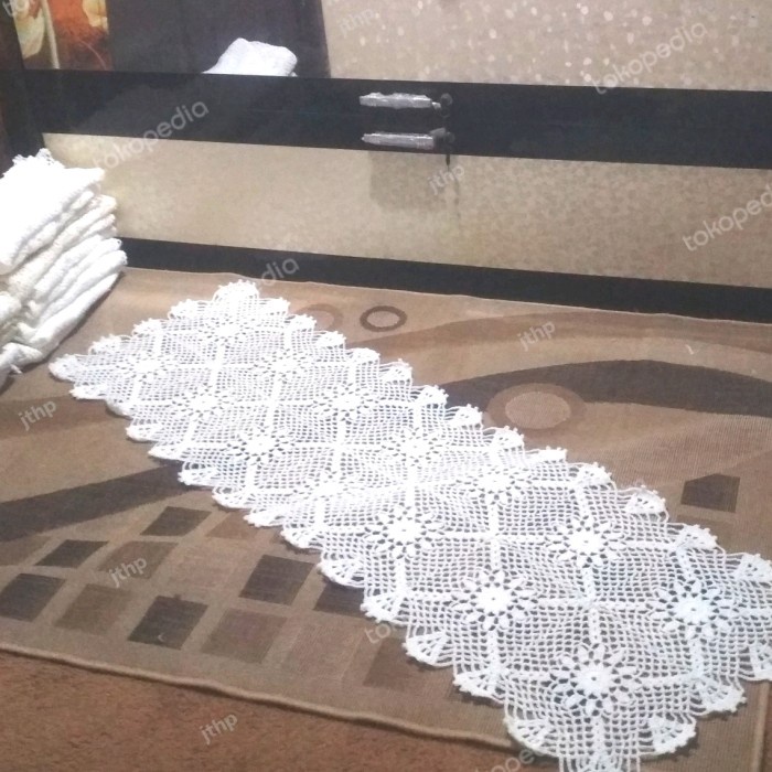 taplak meja runner 160x45 m