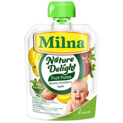 

MILNA NAT DELIGHT BANANA STRAW & APPLE 80 GR - RAJA SUSU