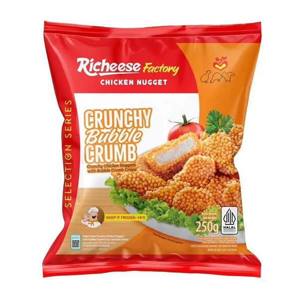 

RICHEESE CHICKEN NUGGET CLASSIC RECIPE 250 GR