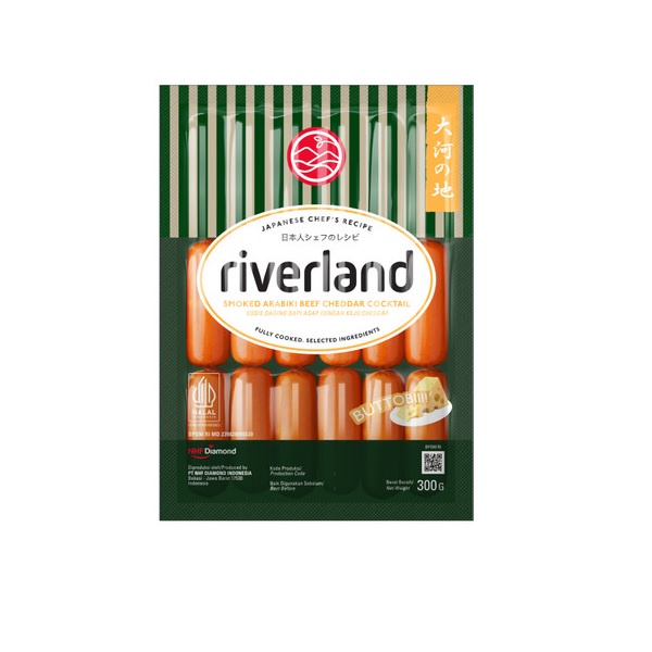 

RIVERLAND SMOKED ARABIKI BEEF CHEDDAR COCKTAIL 300 GR