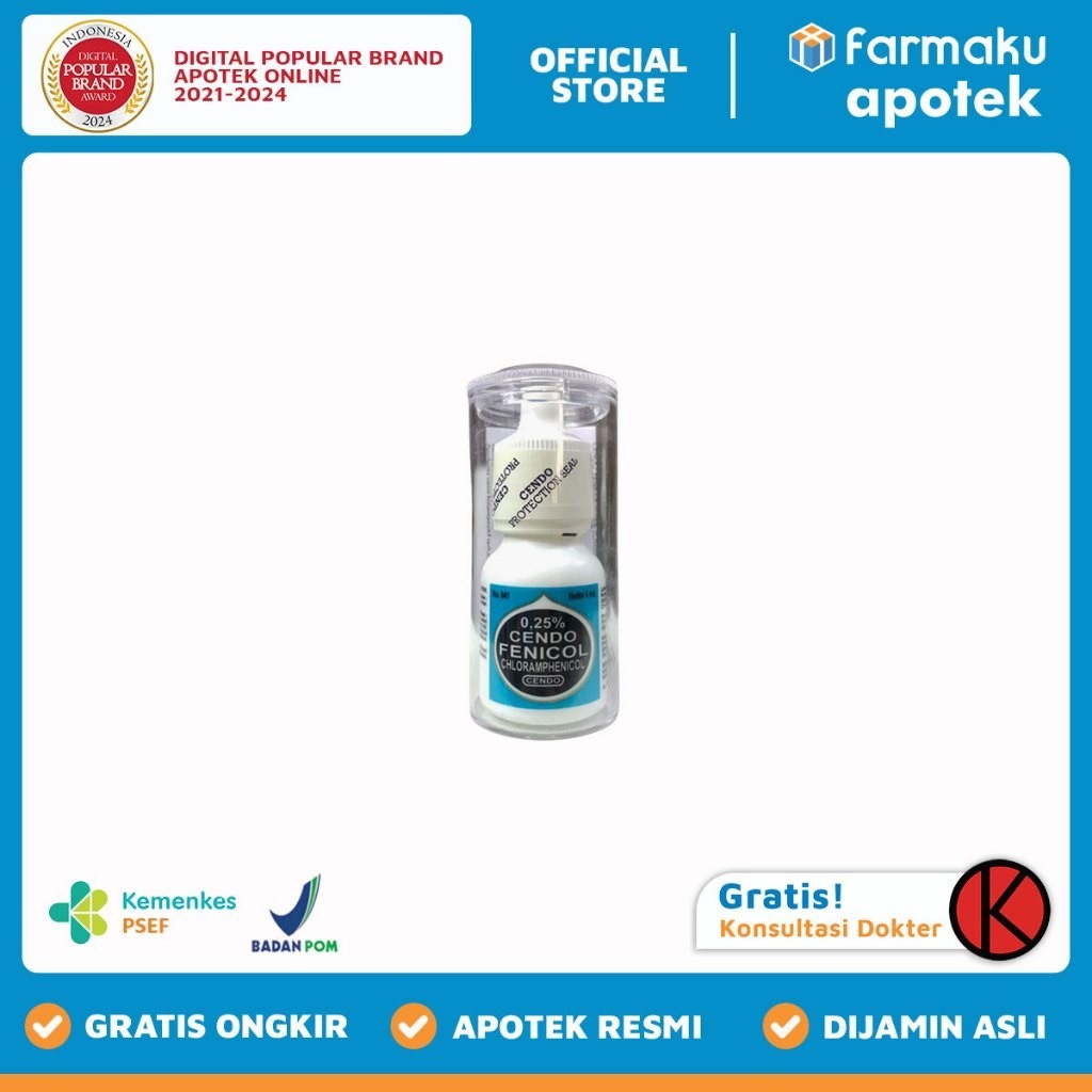 Cendo Fenicol 0.25% Eye Drop 5 ml - HBK