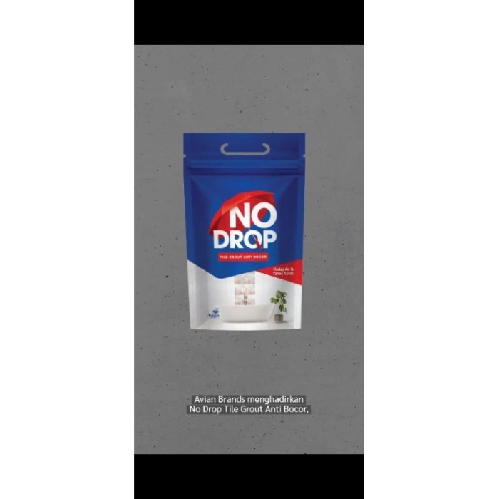 Flashshow SEMEN NAT KERAMIK KAMAR MANDI NO DROP 1KG BAK MANDI LANTAI GRANIT DAPUR KOLAM ANTI BOCOR