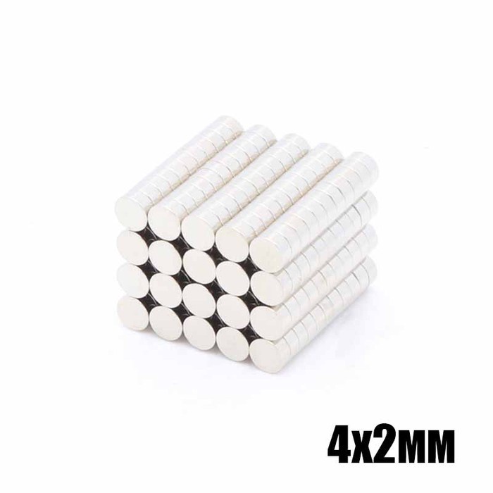 Flashshow Magnet Neodymium Bulat ketebalan 2mm