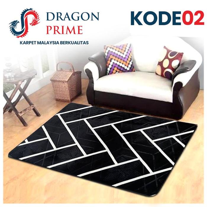 [Java] Karpet 190X270 Dragon Prime - Karpet Busa