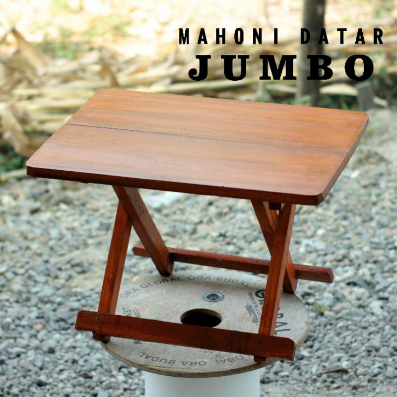 Meja Lipat Al Qur'an Rehal Kayu Jati Meja Lipat Kayu Portable *