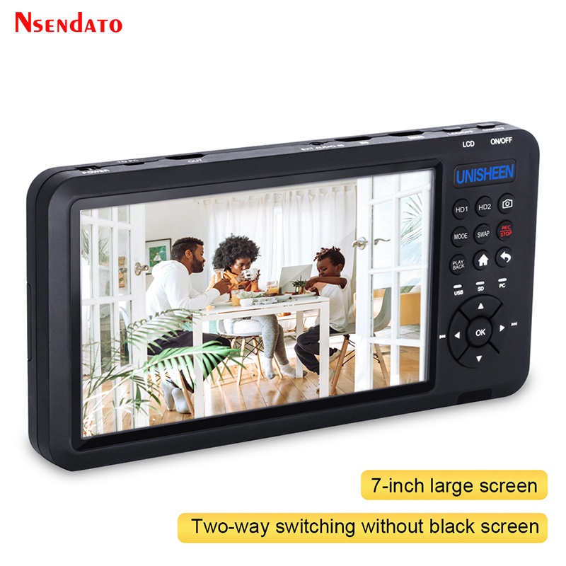 MCC UR500 UR500A HDMI Video Recorder Capture Box 4K 7 Inch Stand Alone SD Flash USB Drive Video Capt