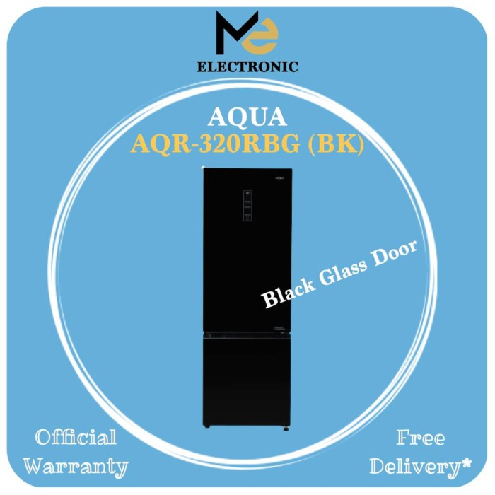 KULKAS FREEZER BAWAH AQUA KULKAS FREEZER BAWAH AQR 320 RBG AQR320RBG