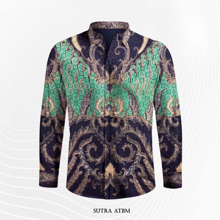 Kain Batik Tulis Sutra Atbm Asli Pekalongan - Am 03