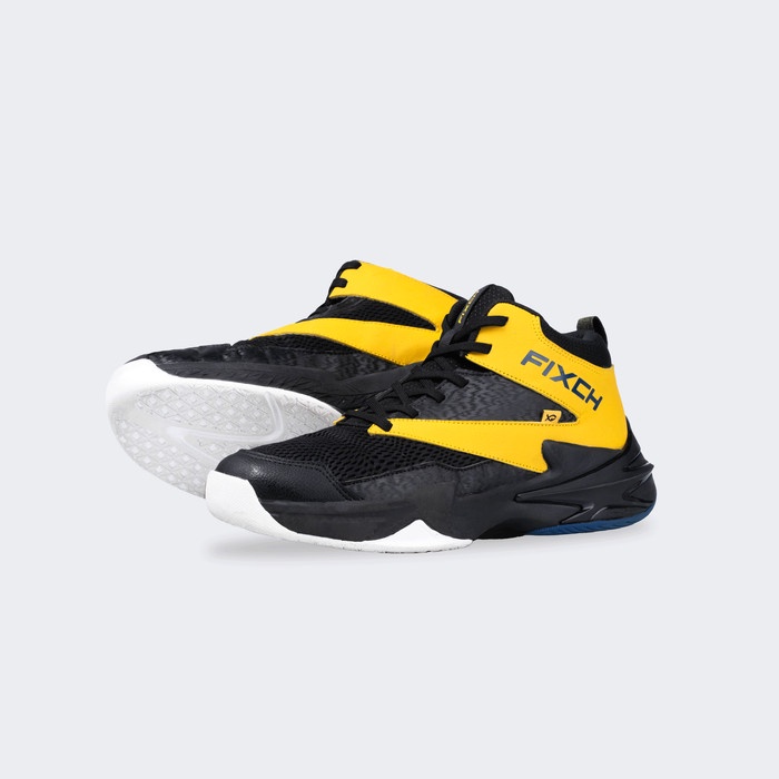 FIXCH - TROY YELLOW - BLACK - WHITE volleyball shoes