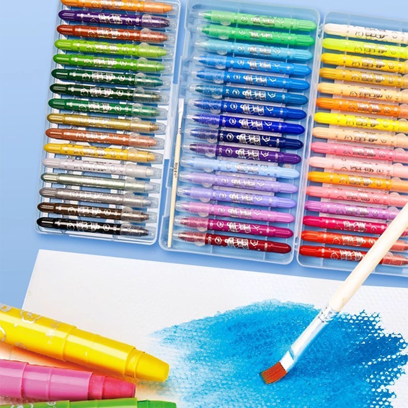 

Ily Crayon / Water Oluble Crayon / Crayon Et/Grap Edang Crayon 12/24/36/48 Warna Water Oluable
