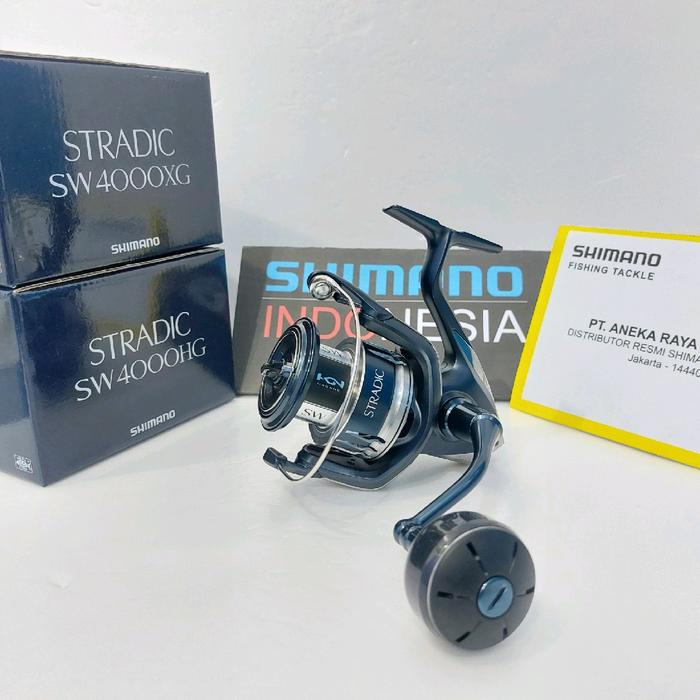 REEL SHIMANO 2020 STRADIC SW 4000HG/XG, 5000PG/XG, 6000HG/PG/XG, 8000HG/PG, 10000HG