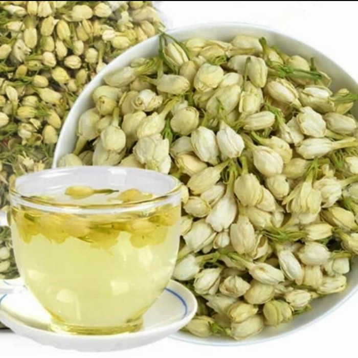

1 kg teh bunga melati kering / jasmine flower tea / good quality