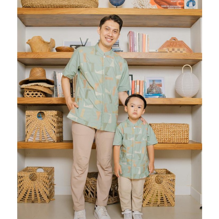 Althaff Baju Muslim Cople Koko Bordir Kaffah Series Lebaran