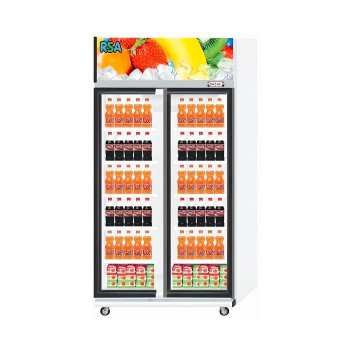 SHOWCASE RSA 2 PINTU JADE 860LITER GARANSI