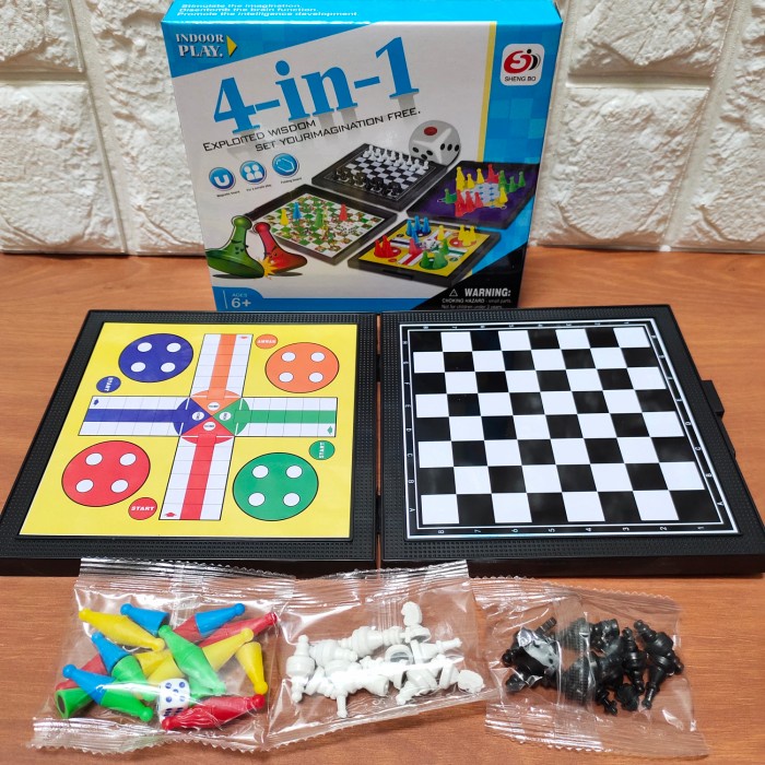 Mainan Ular Tangga Catur Ludo Board Games