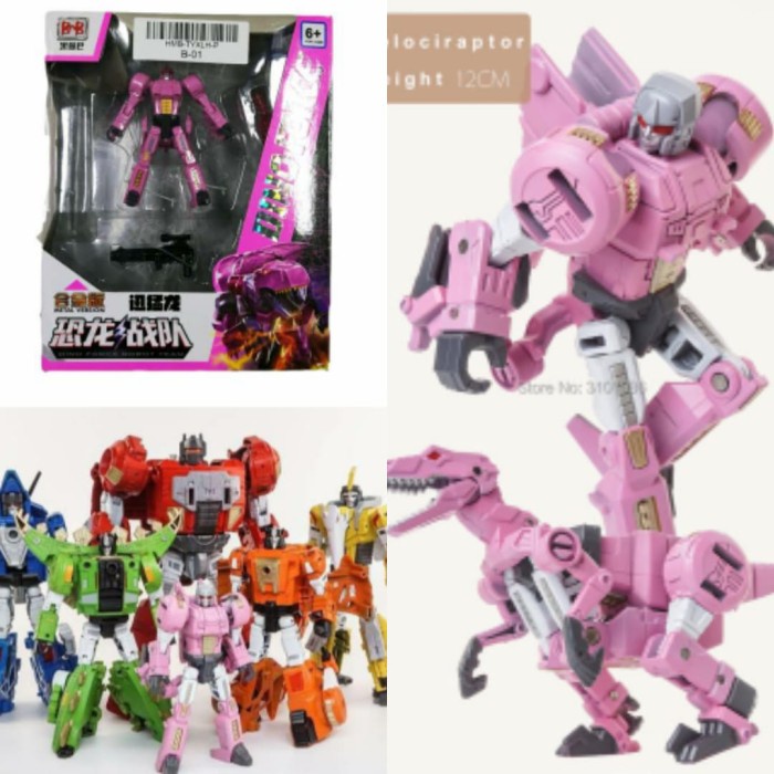 Transformers Robot Vulcanius Velociraptor BMB Dinoforce