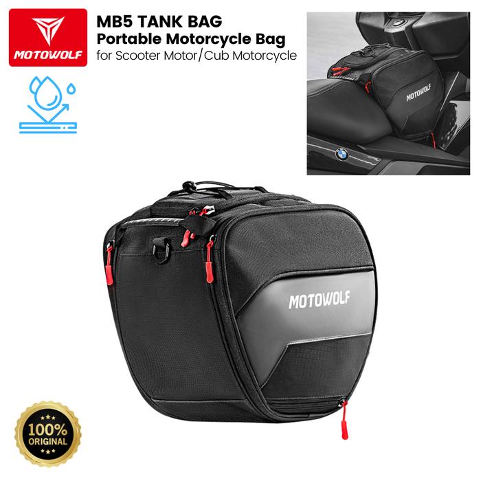 Tas Depan Motor Motowolf MB5 Tank Bag Portable Nmax PCX Original