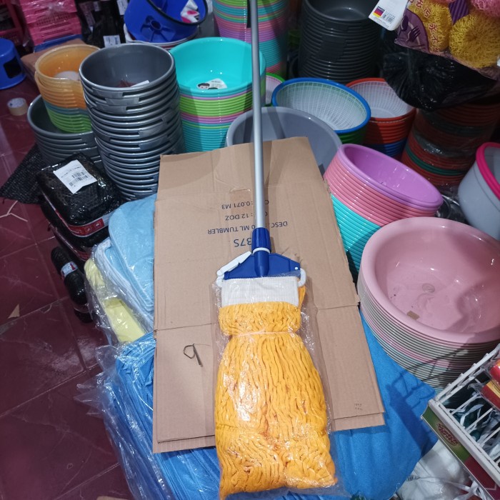 PEL JEPIT CLEANTEX GAGANG PANJANG 1,5M ALUMUNIUM KODE 272