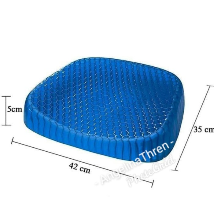 ALAS DUDUK KURSI EMPUK KESEHATAN SILICON GEL - BUSA KURSI SILICON KODE 542
